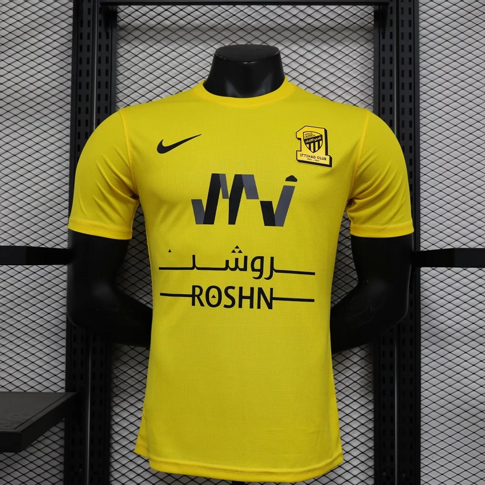 AAA Quality Al-ITTIHAD 2024 Fourth Yellow Jersey(Player)